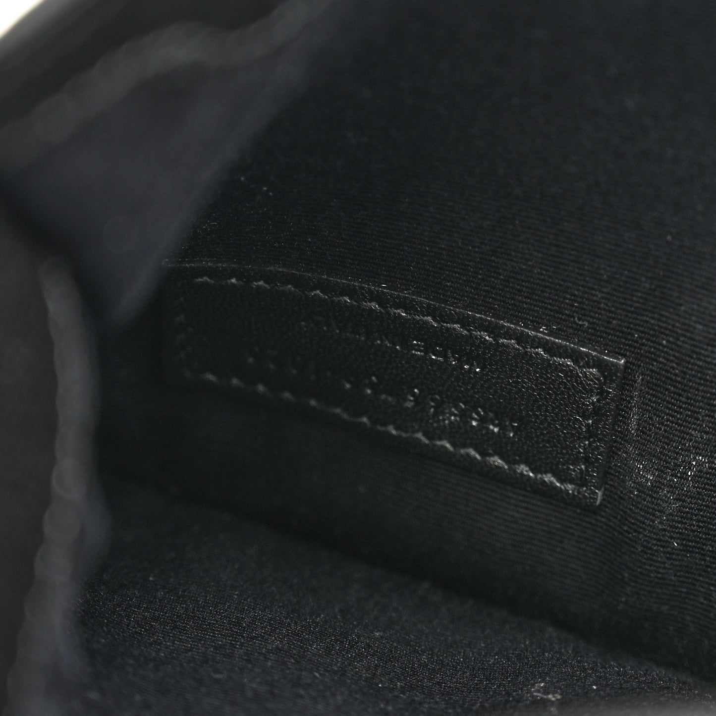 Grain De Poudre Uptown Pouch Black
