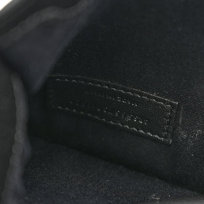 Saint Laurent Grain De Poudre Uptown Pouch Black 7 of 7