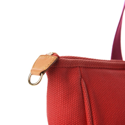 Louis Vuitton Antigua Cabas GM Red 9 of 11