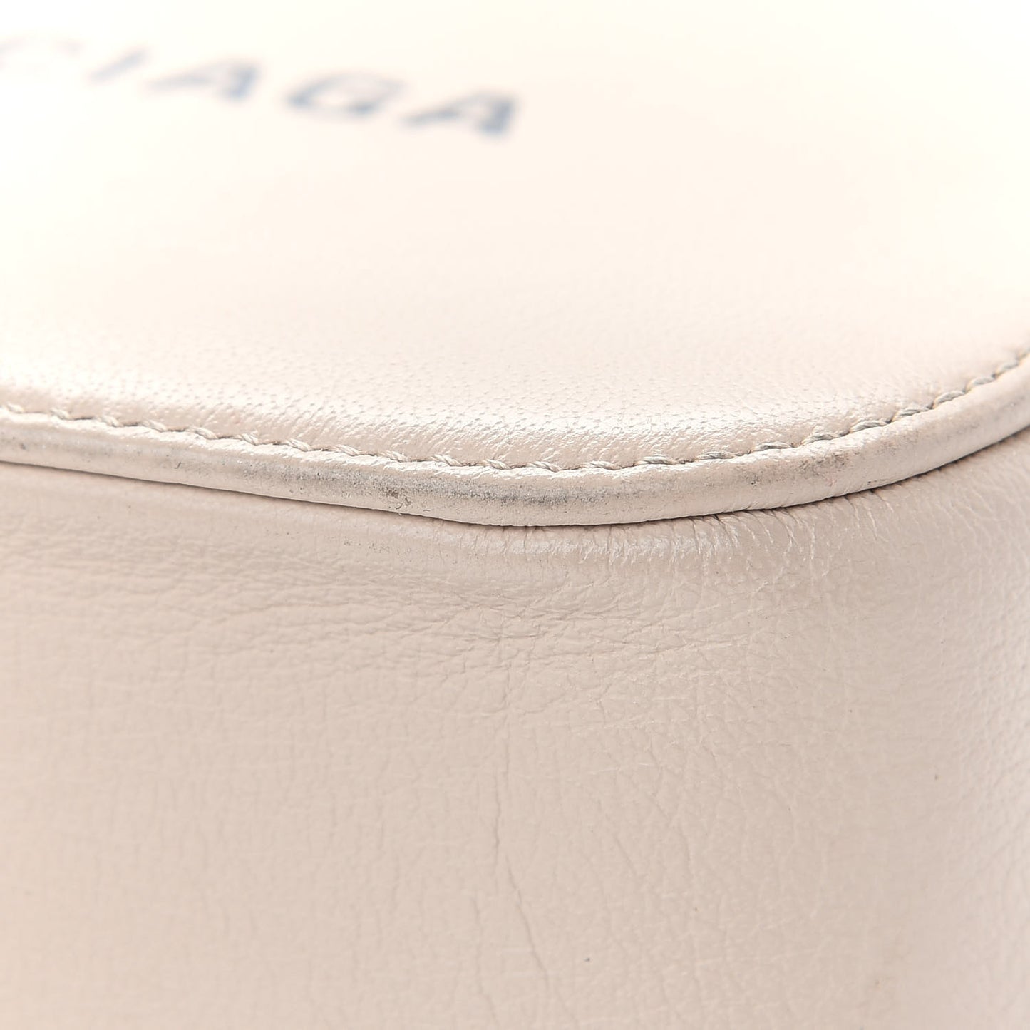 Calfskin Logo XS Everyday Camera Bag Light Beige Black