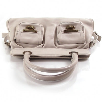 Marc Jacobs Leather Grace Kisslock Tote Linen 6 of 14