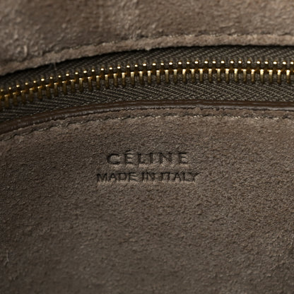 Celine Soft Grained Calfskin Sangle Bucket Bag Taupe 6 of 12