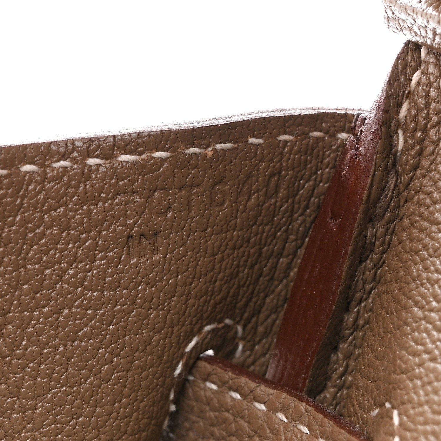 Hermes Togo Birkin 30 Etoupe 7 of 12