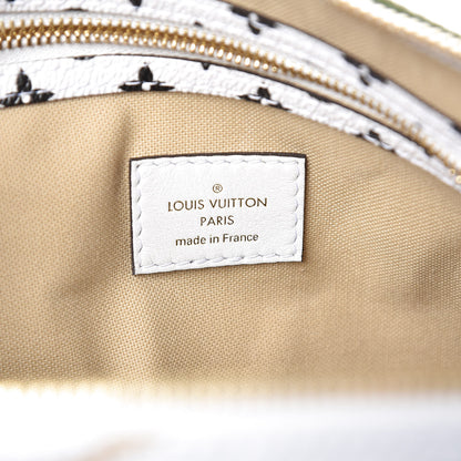 Louis Vuitton Monogram Giant Speedy Bandouliere 30 Kaki Beige 6 of 6