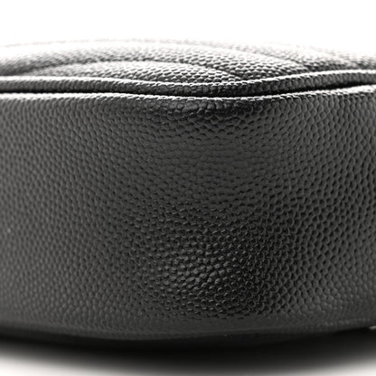 Saint Laurent Grain De Poudre Matelasse Monogram Mini Lou Camera Bag Black 10 of 10