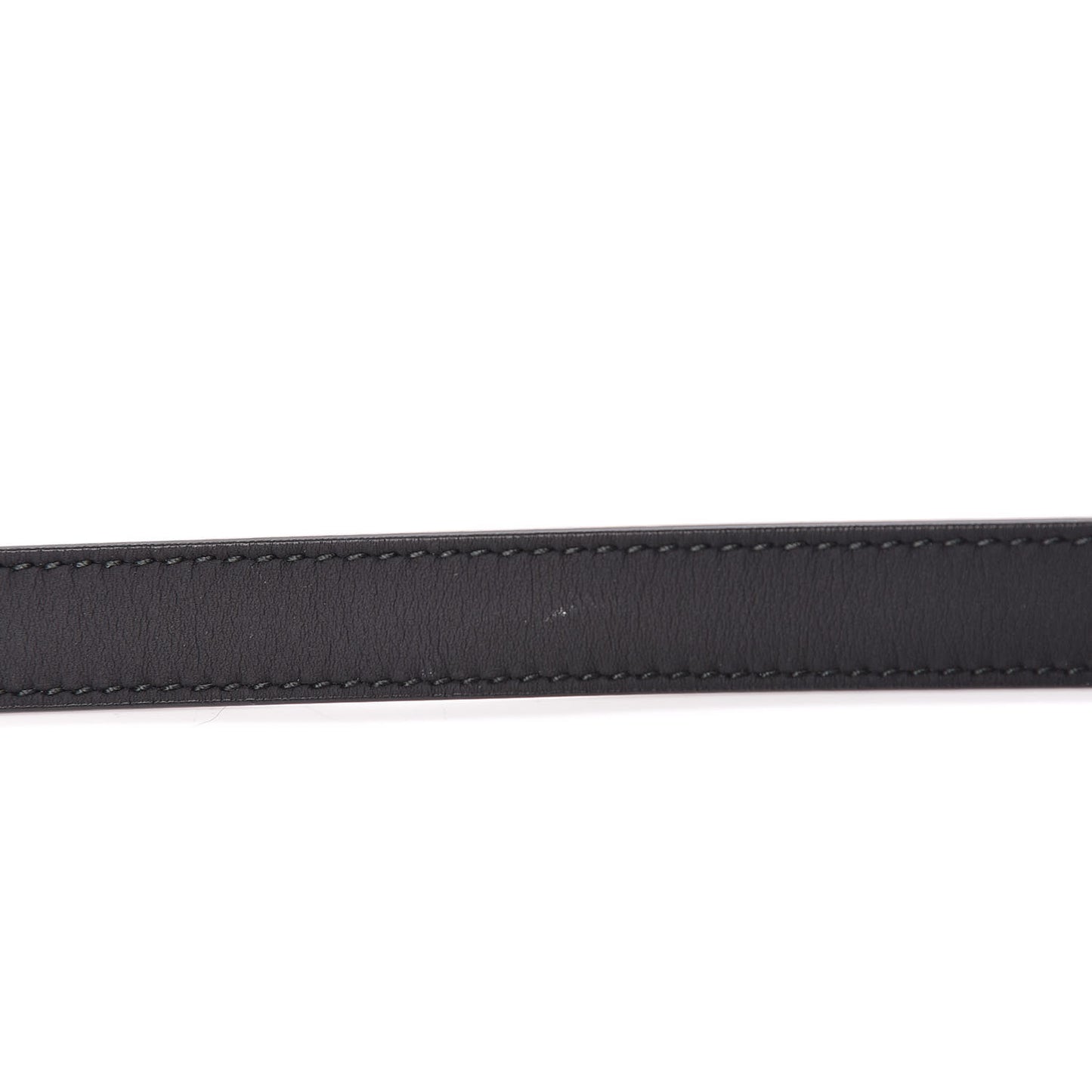 Ultra Matte Calfskin Saddle Belt Bag Black
