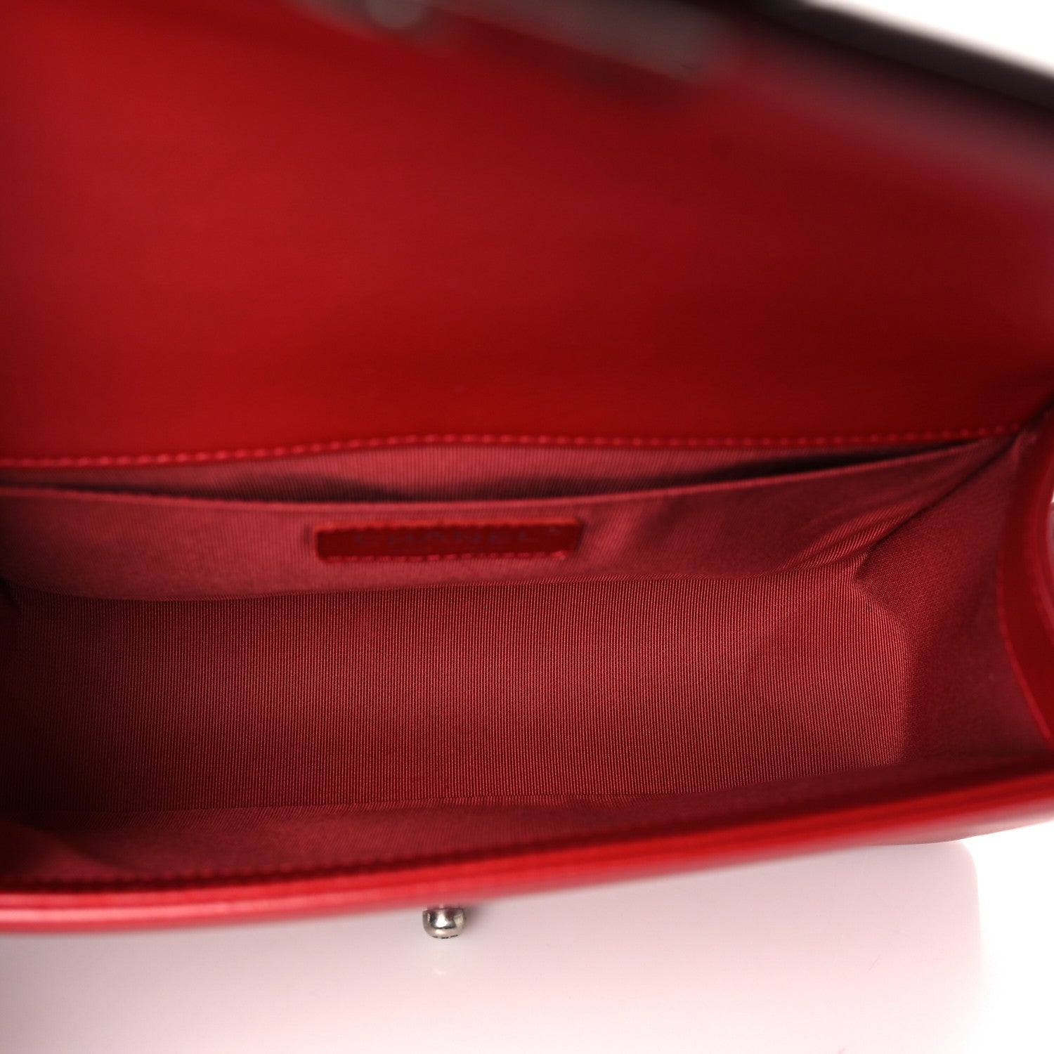 Chanel Calfskin Quilted Medium Boy Flap Red 5 of 9