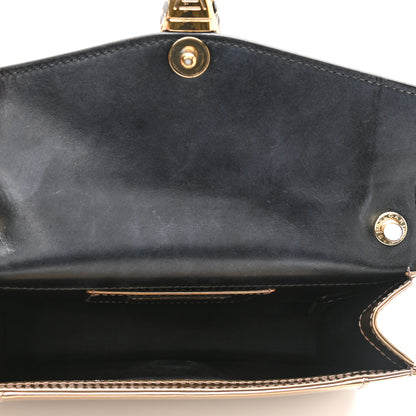 Bulgari Metallic Calfskin Serpenti Medium Crossbody Bag Bronze 4 of 9