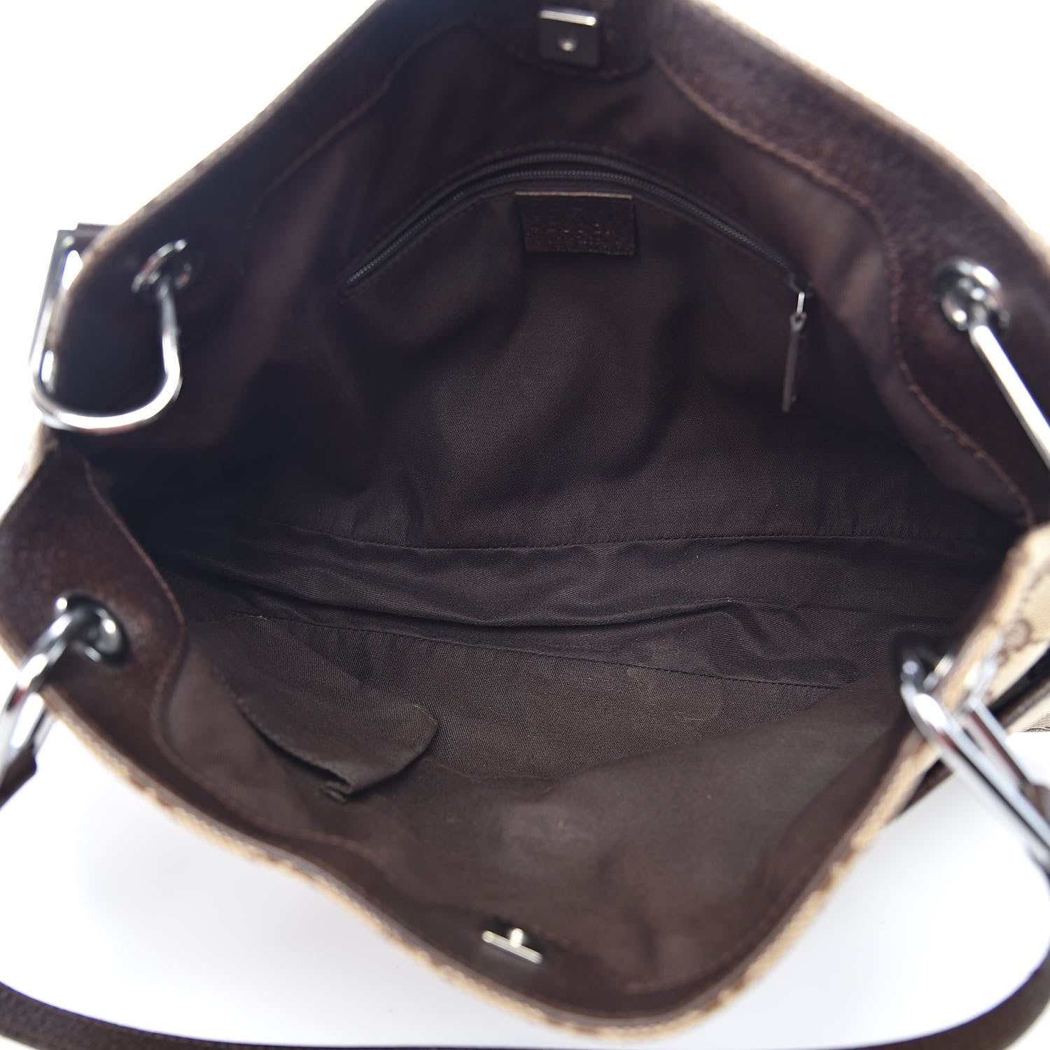 Gucci Monogram Medium Eclipse Shoulder Bag Dark Brown 5 of 13