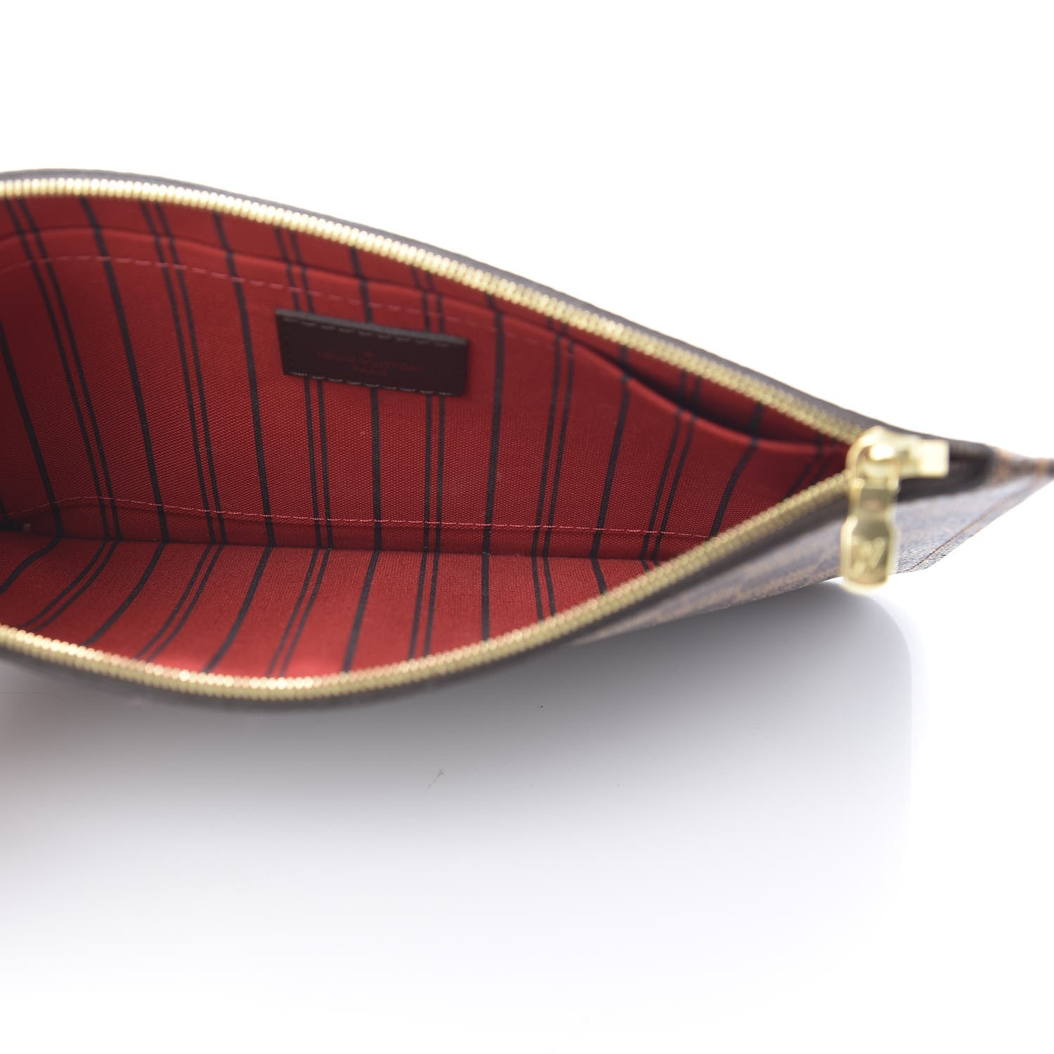 Louis Vuitton Damier Ebene Neverfull MM GM Pochette 5 of 10