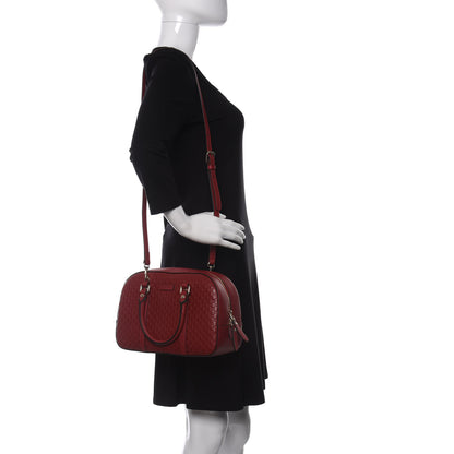 Gucci Soft Microguccissima Medium Crossbody Bag Rosso 2 of 11