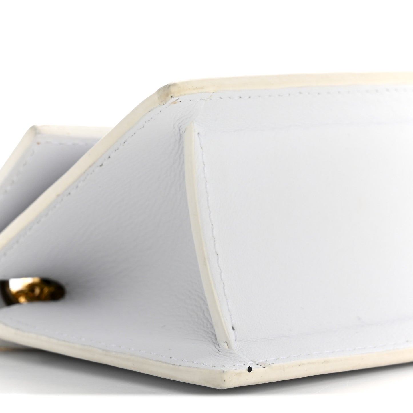 Smooth Calfskin Le Piccolo White