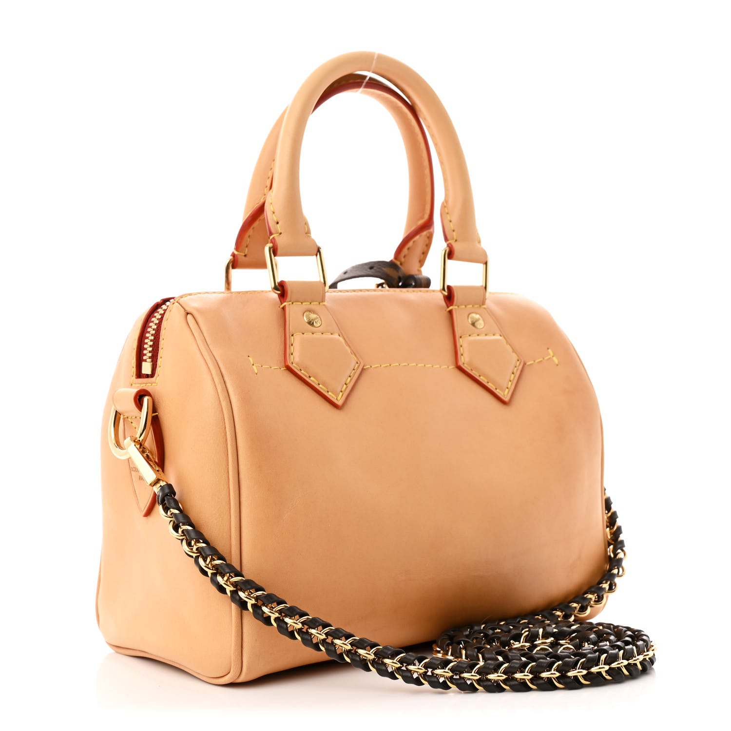 Louis Vuitton Vachetta Monogram Speedy BB 3 of 11