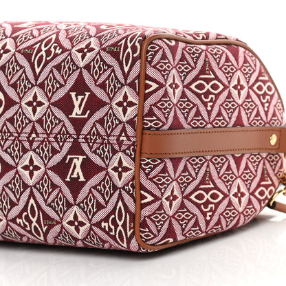 Louis Vuitton Jacquard Since 1854 Speedy Bandouliere 25 Bordeaux 10 of 10