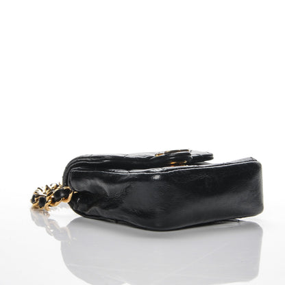 Chanel Lambskin Quilted Micro Mini Flap Black 4 of 7