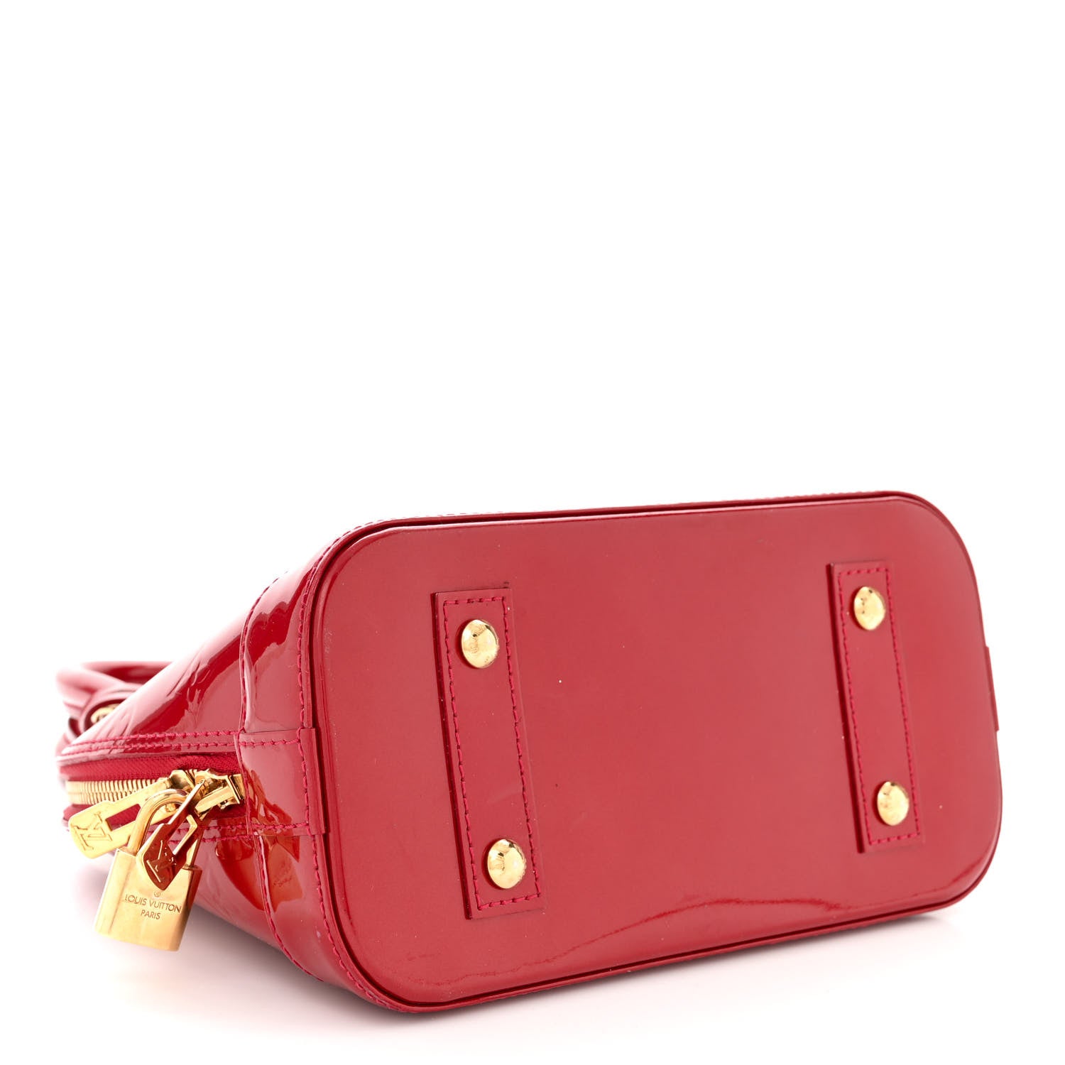 Louis Vuitton Vernis Alma BB Pomme D'Amour 4 of 12