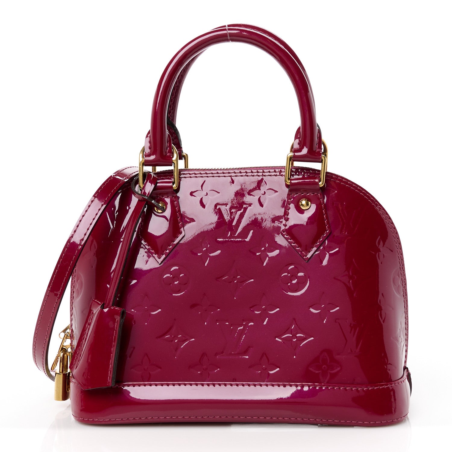 Louis Vuitton Vernis Alma BB Rose Indien 1 of 12