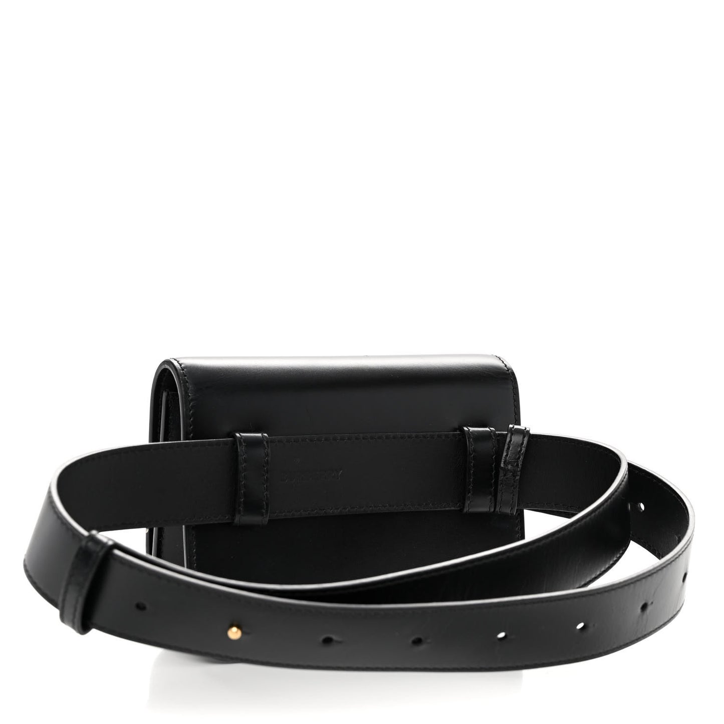 Calfskin TB Bum Bag Black
