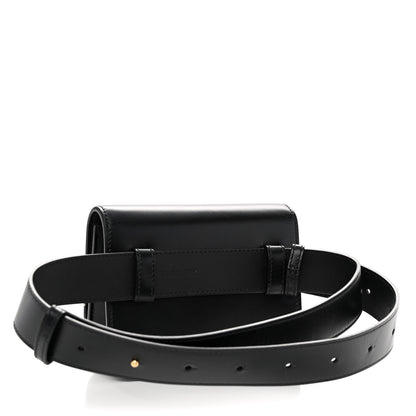 Burberry Calfskin TB Bum Bag Black 3 of 10