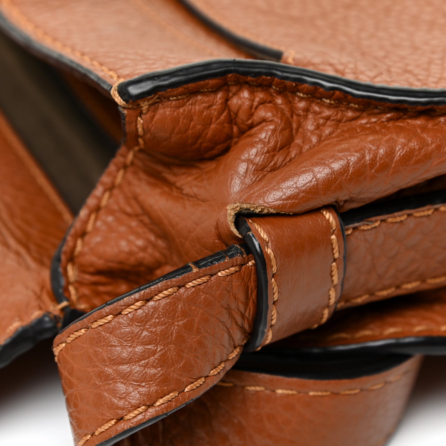 Calfskin Mini Marcie Round Crossbody Bag Tan