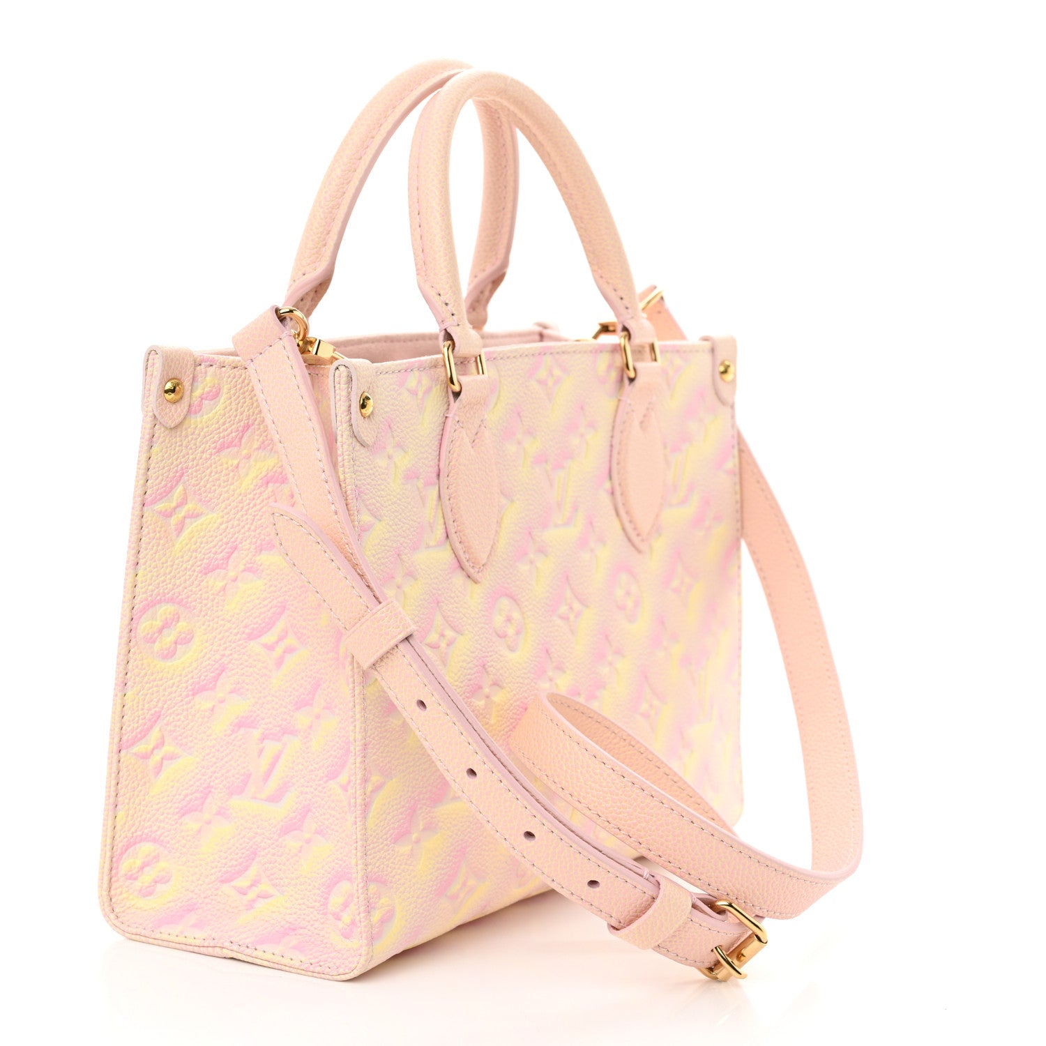 Louis Vuitton Empreinte Monogram Summer Stardust Onthego PM Pink 3 of 9