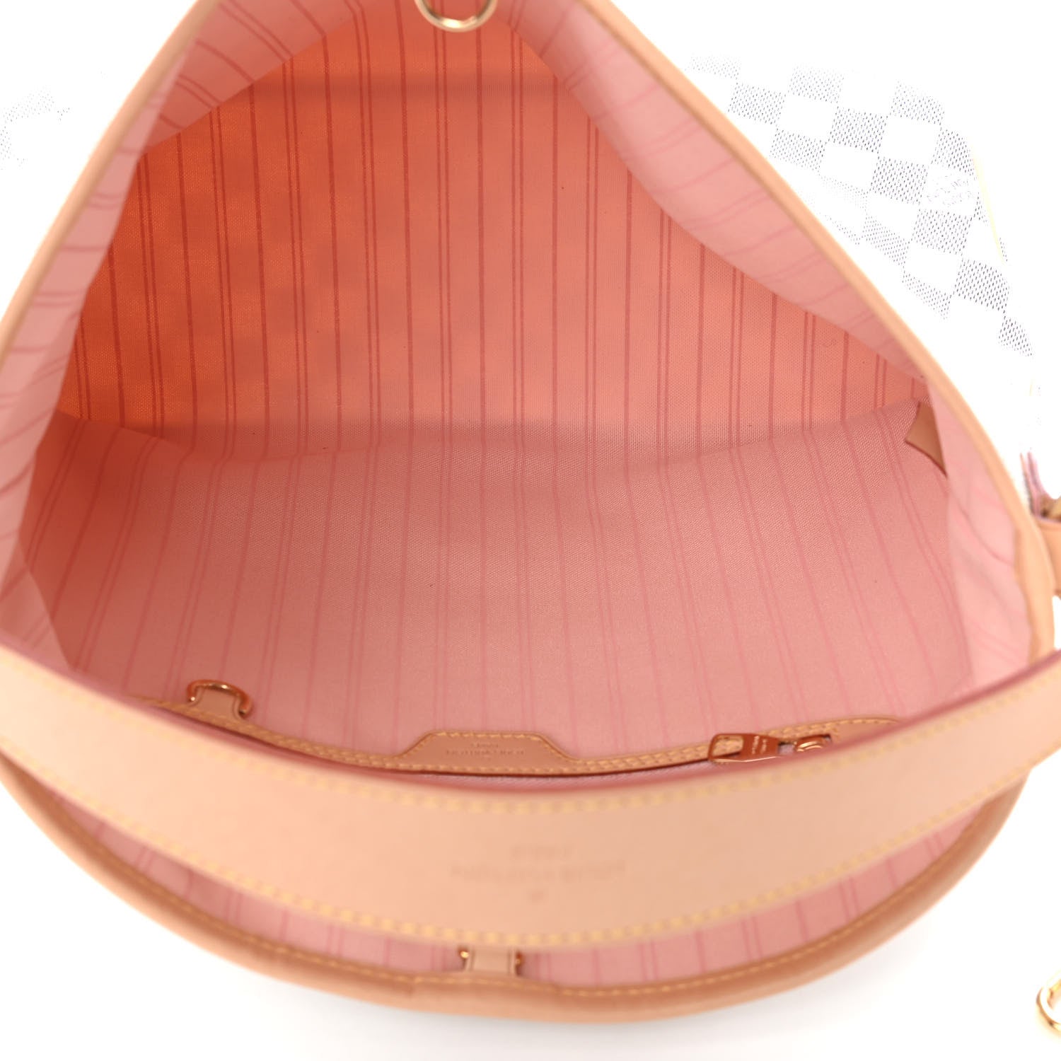 Louis Vuitton Damier Azur Delightful PM Rose Ballerine 5 of 9