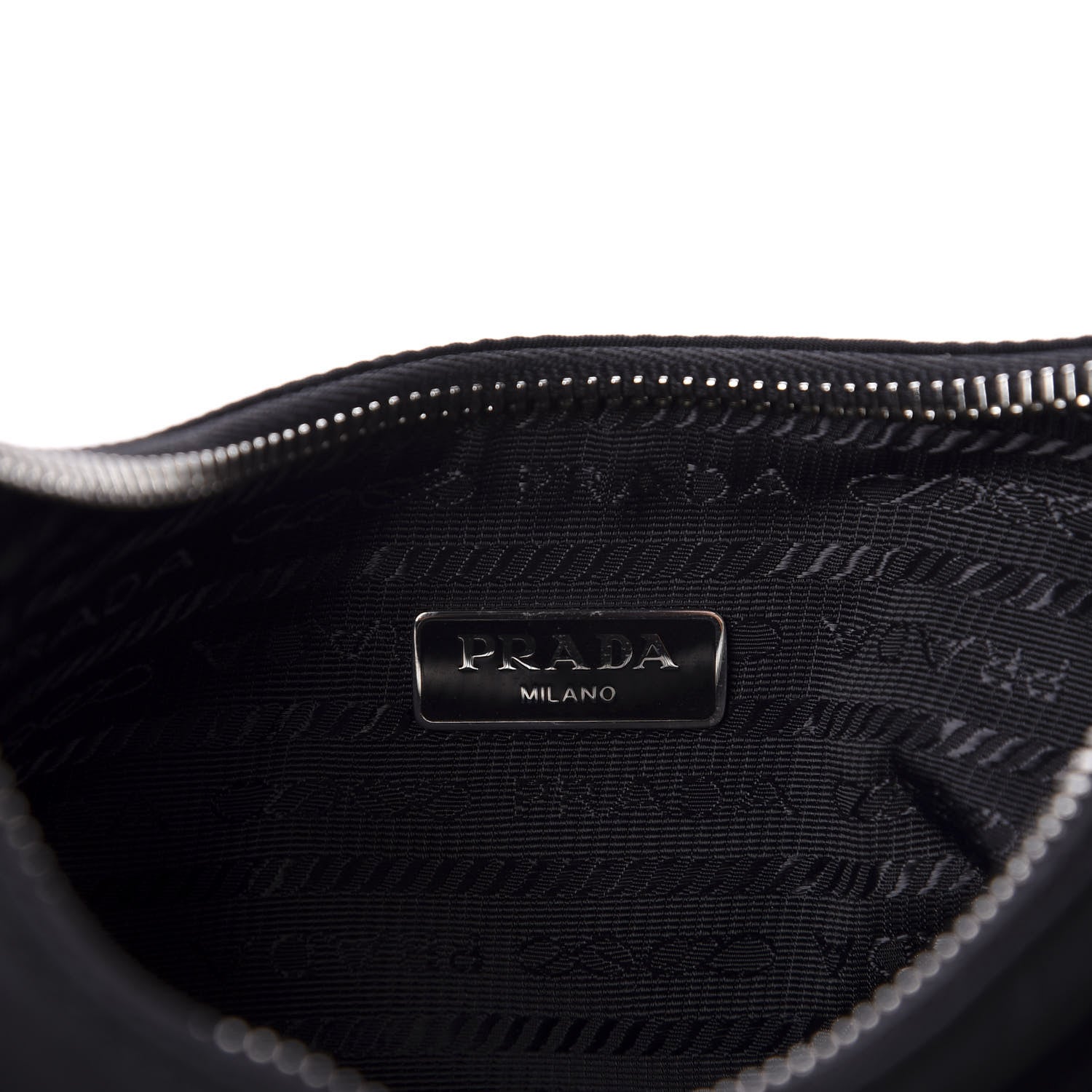 Prada Nylon Re-Edition 2005 Shoulder Bag Black 9 of 11