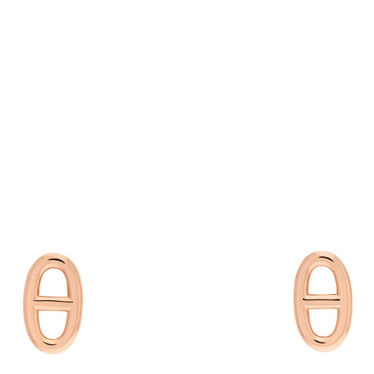 Hermes 18K Rose Gold TPM Farandole Stud Earrings 1 of 5