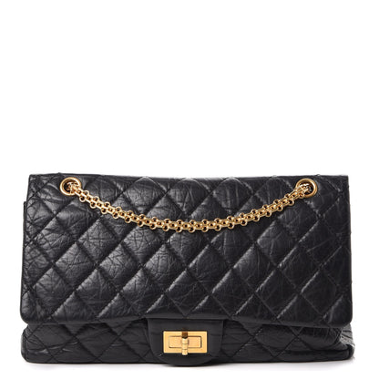 Chanel Aged Calfskin Quilted 2.55 Reissue 227 Flap Black 1 of 7