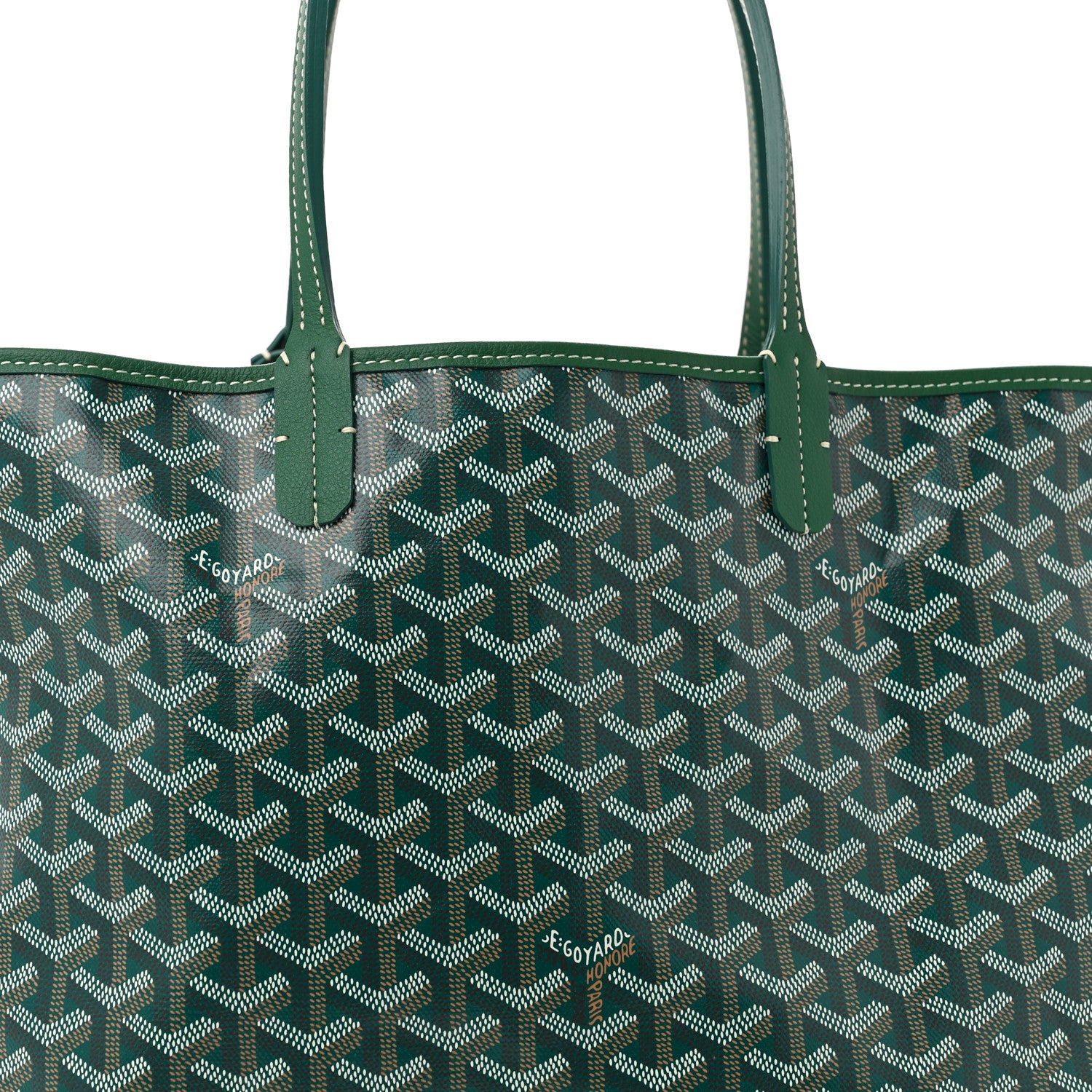 Goyard Goyardine Saint Louis PM Green 9 of 11