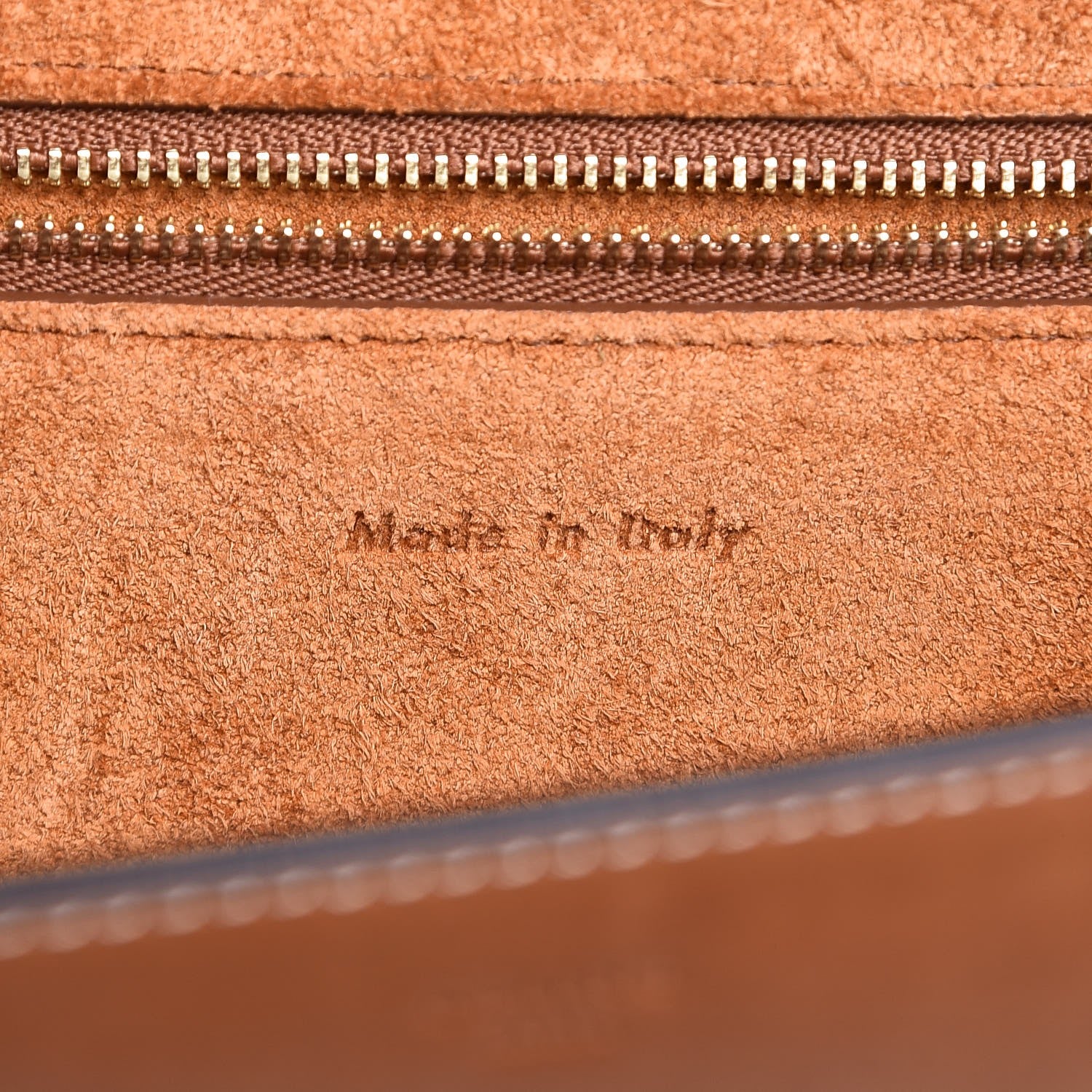 Celine Natural Calfskin Medium Symmetrical Bag Chestnut 7 of 18