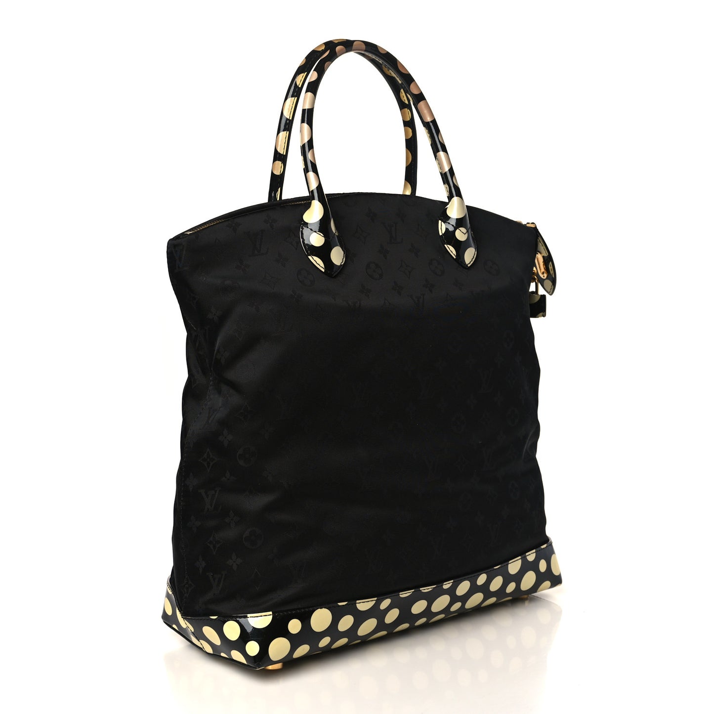 Nylon Kusama Infinity Dots Lockit Vertical MM Black White