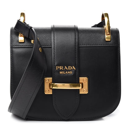 Prada City Calf Saffiano Pionniere Bag Black 1 of 9