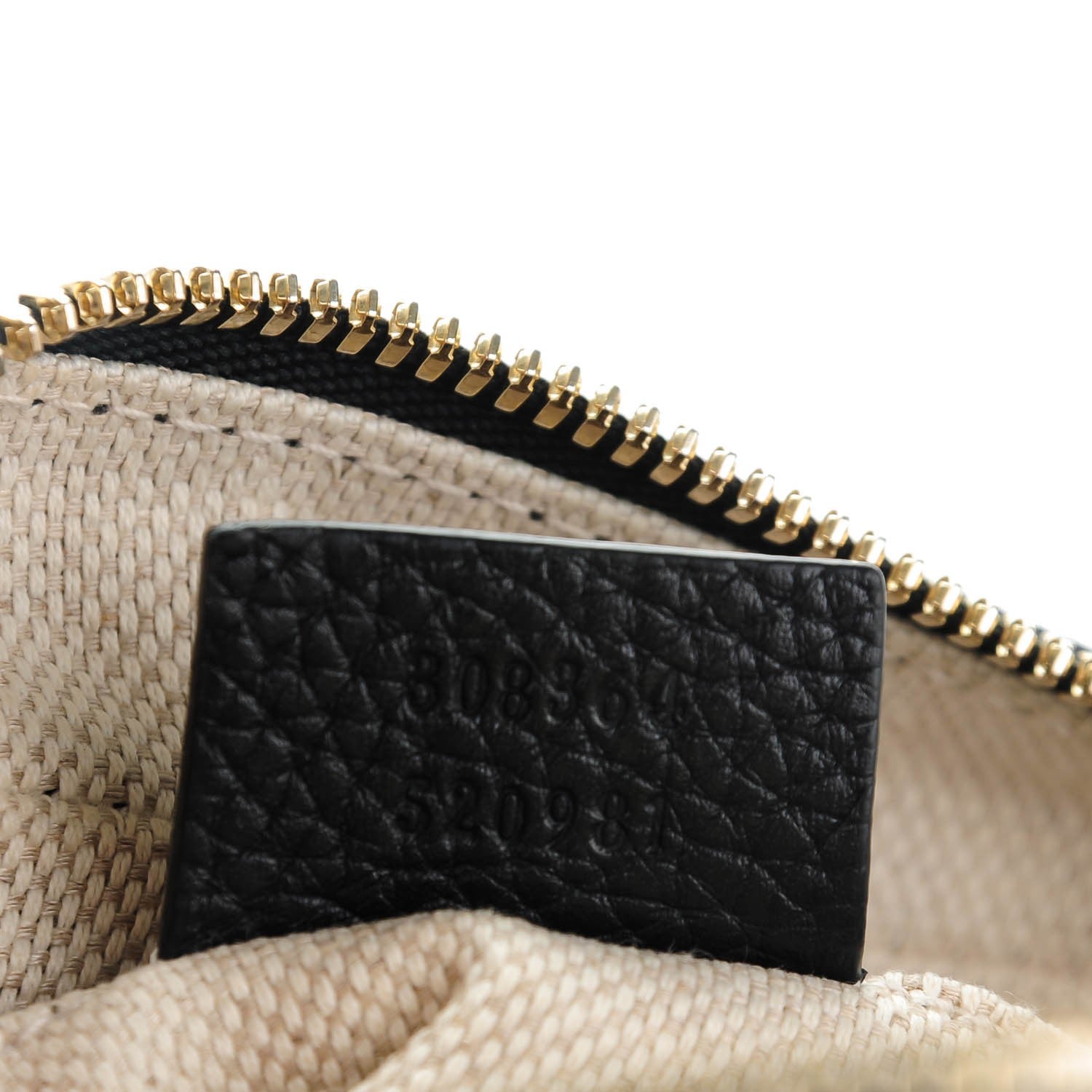 Gucci Pebbled Calfskin Small Soho Disco Bag Black 7 of 7