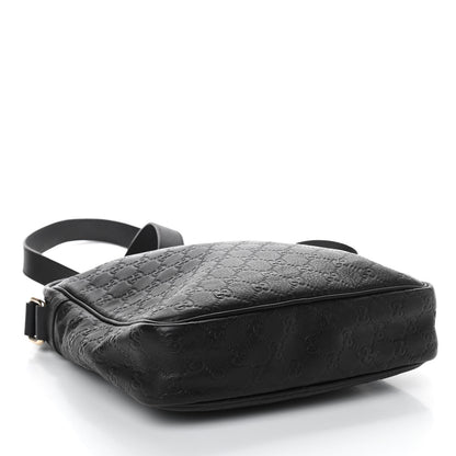 Gucci Guccissima Medium Messenger Black 4 of 10