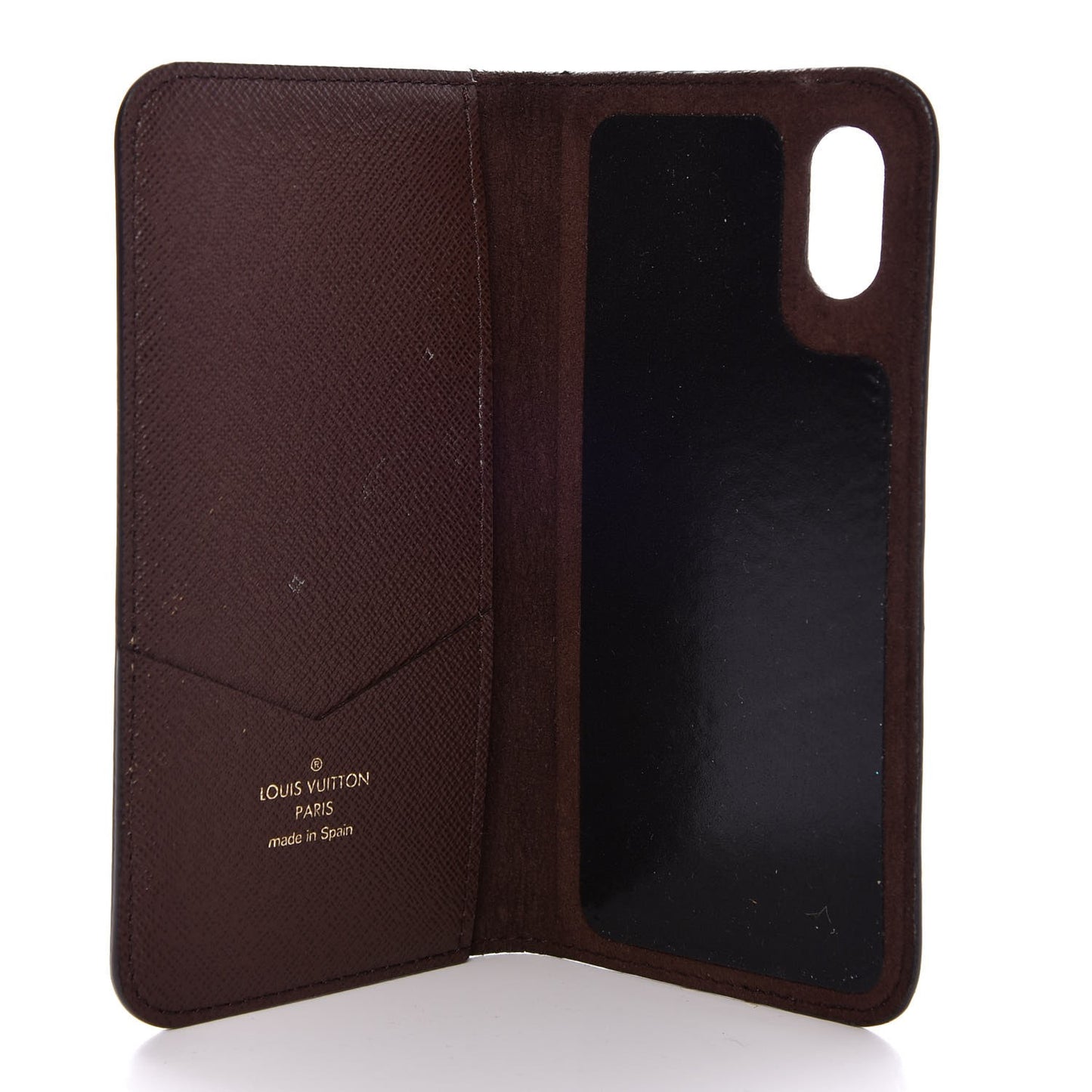 Monogram iPhone X Folio Case