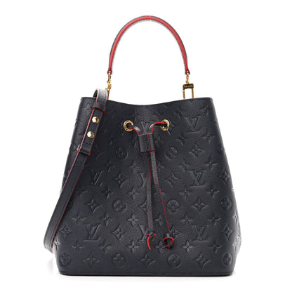 Louis Vuitton Empreinte Neonoe MM Marine Rouge 1 of 10