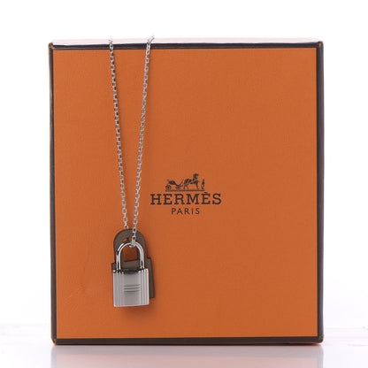 Hermes Swift O'Kelly Pendant Necklace Etoupe 6 of 6