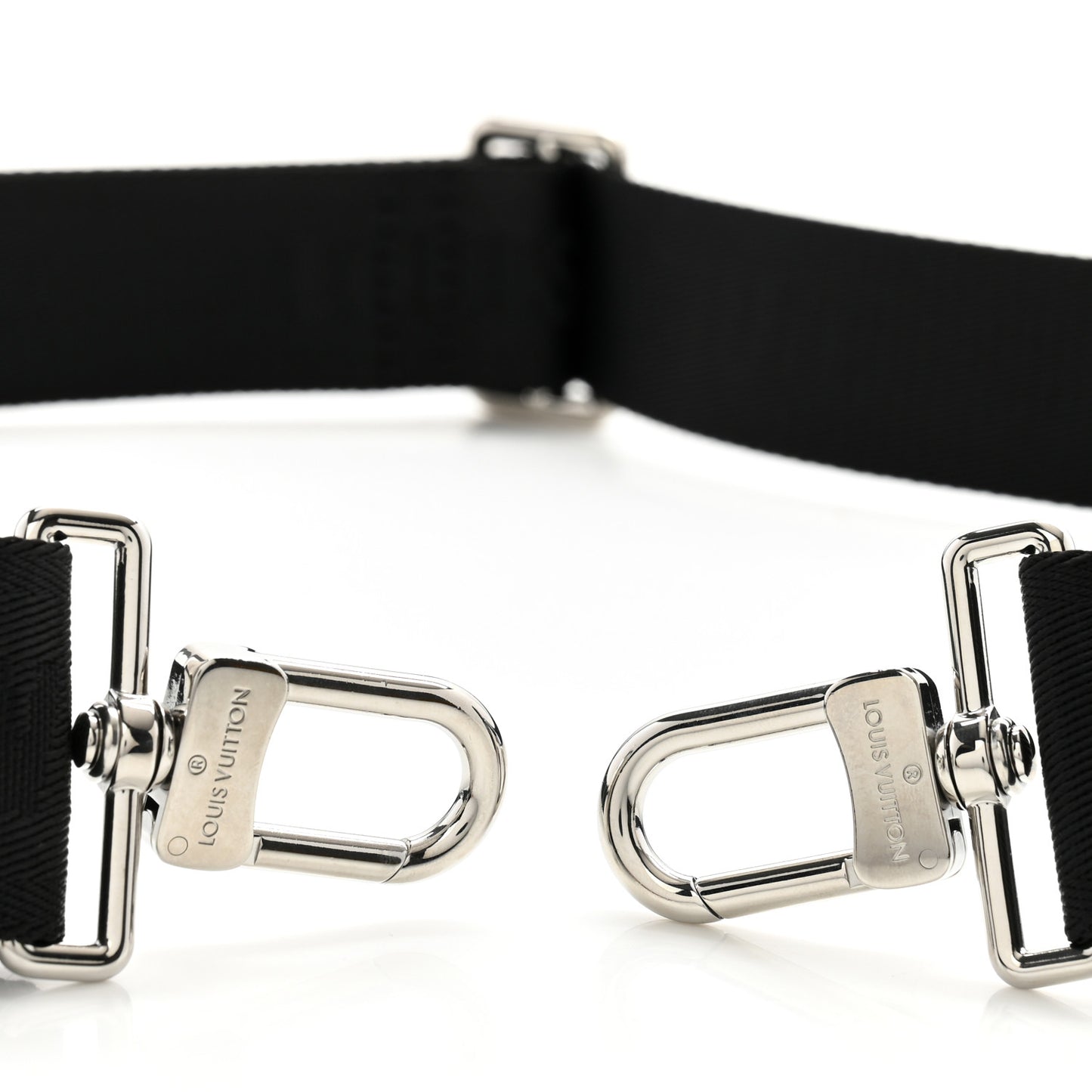 Nylon Messenger Adjustable Shoulder Strap Black