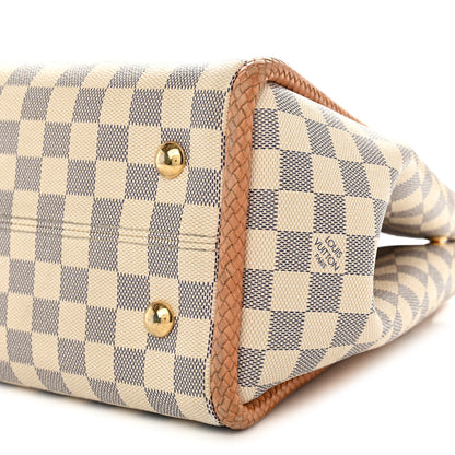 Louis Vuitton Damier Azur Propriano Rose Ballerine 9 of 10