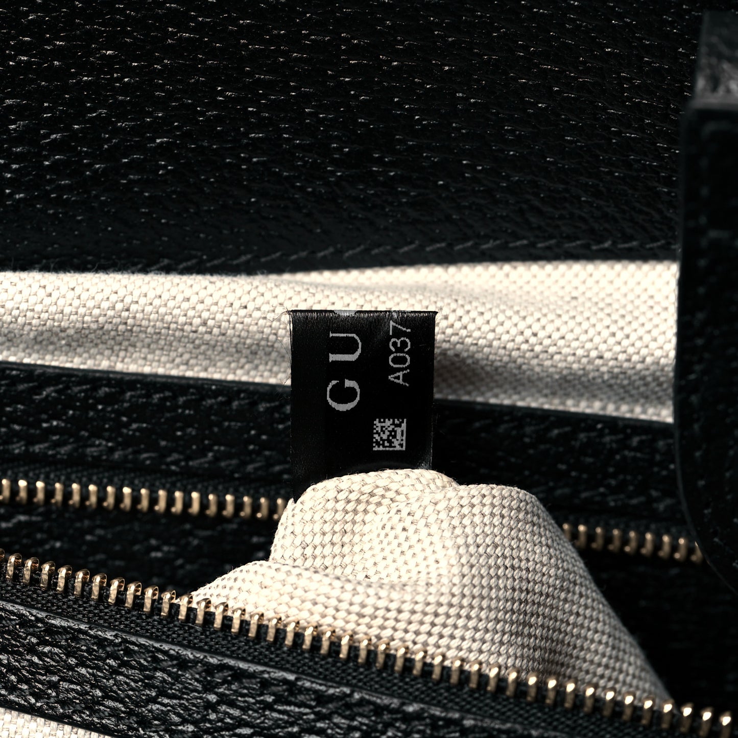 Jacquard Black Denim GG Monogram Medium Ophidia Shopping Tote Black Ivory