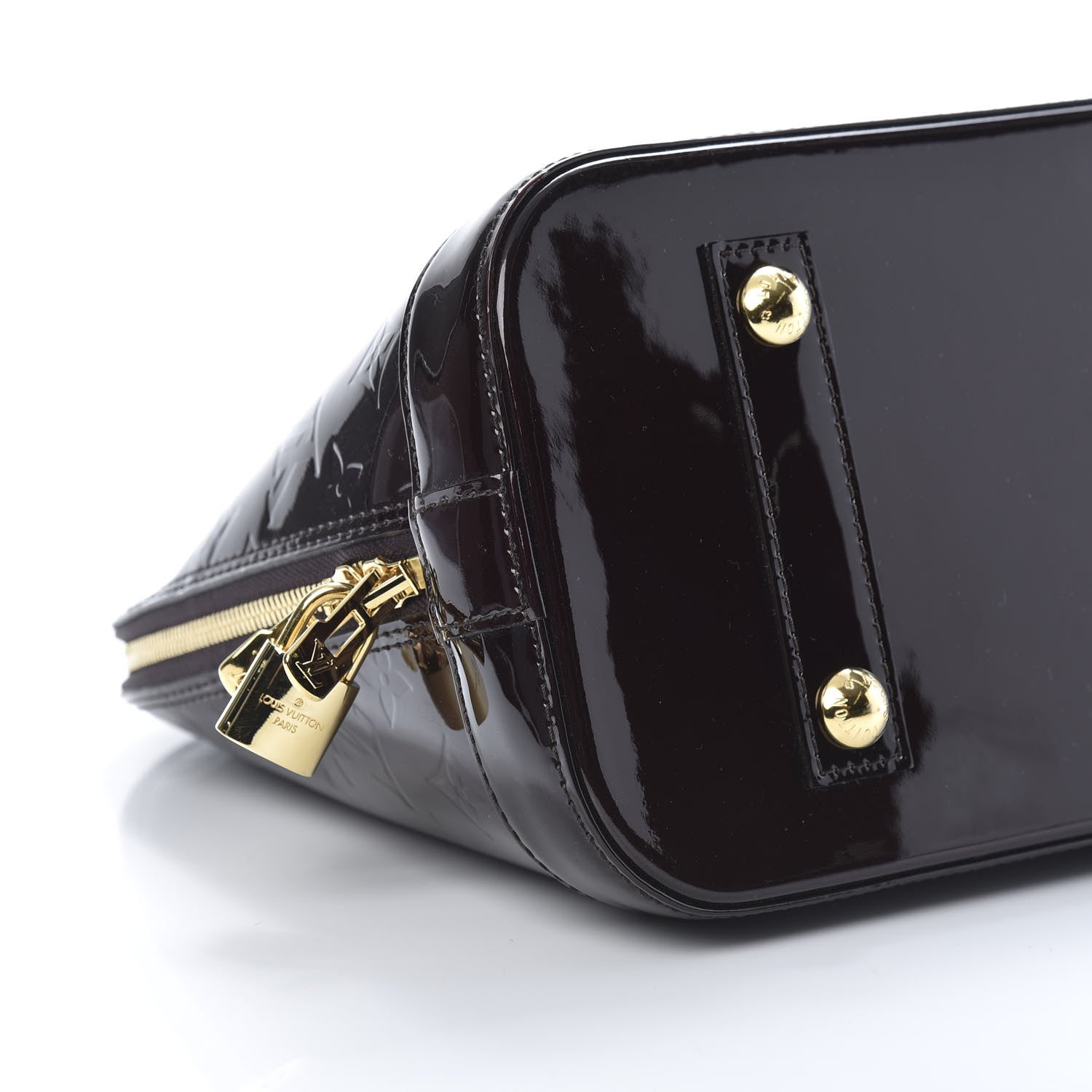 Louis Vuitton Vernis Alma PM Amarante 10 of 12
