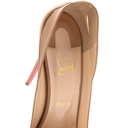 Christian Louboutin Kid Academa 120 Pumps 40 Nude 8 of 9