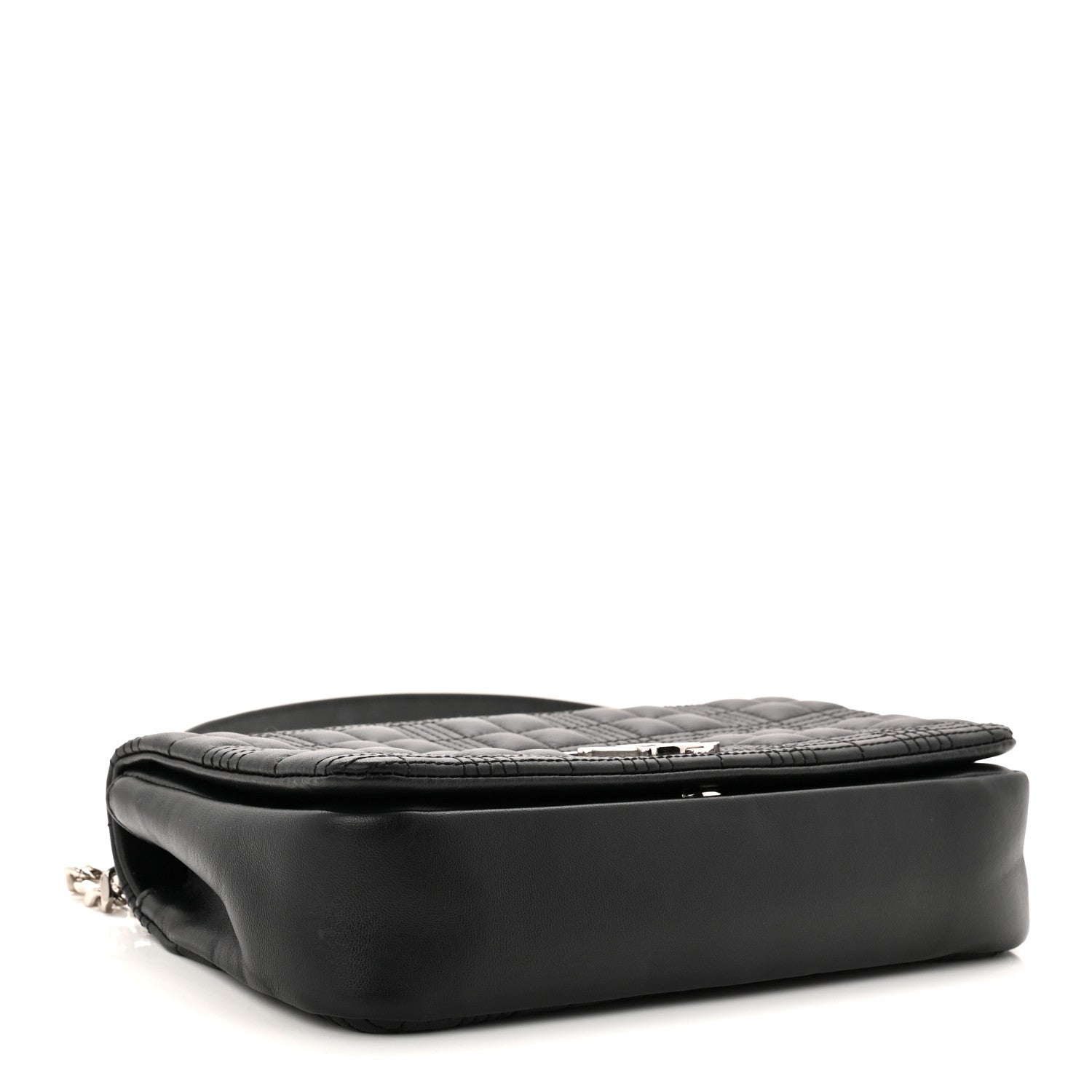 Burberry Lambskin Quilted Small Lola Bag Black 4 of 11