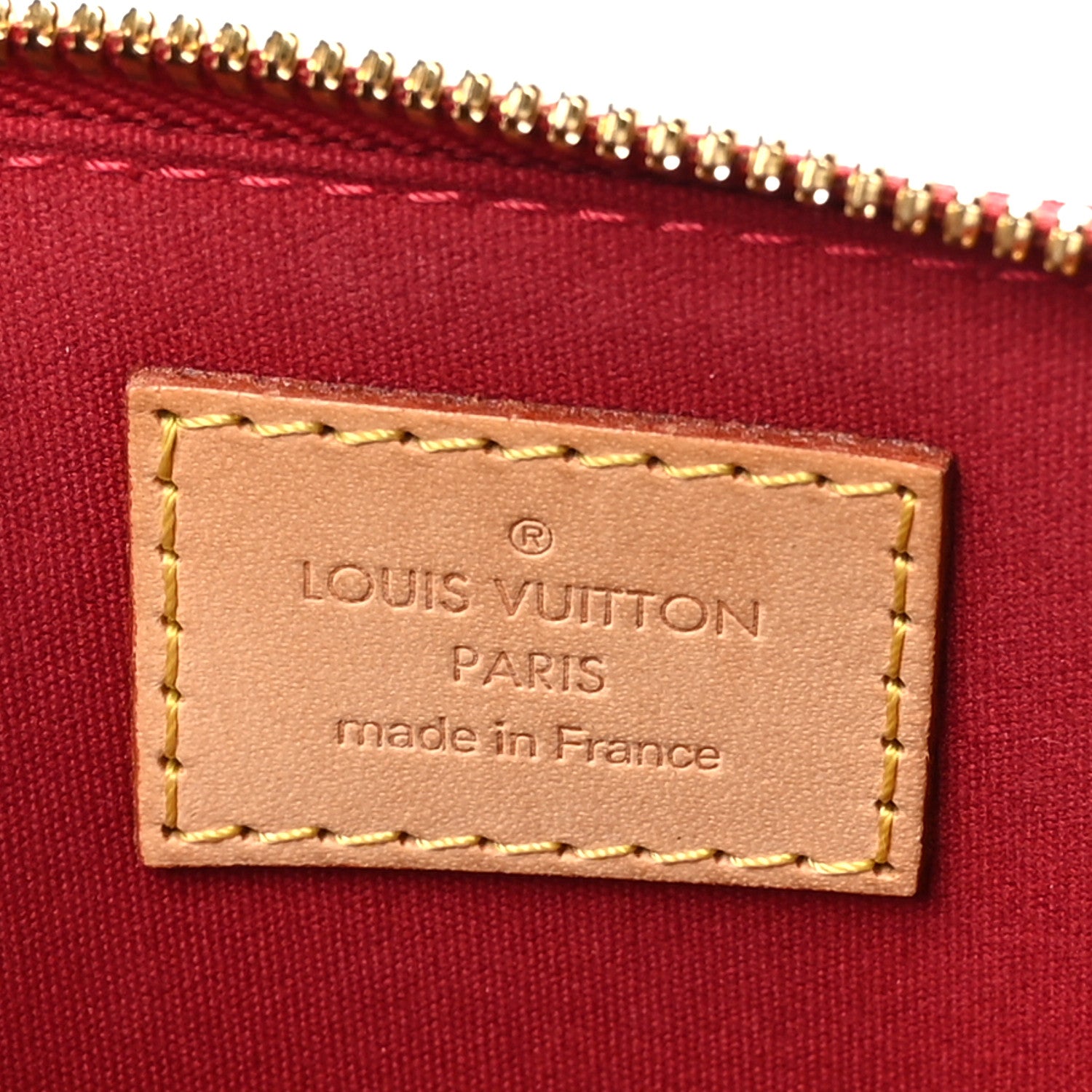 Louis Vuitton Vernis Alma BB Pomme D'Amour 7 of 10