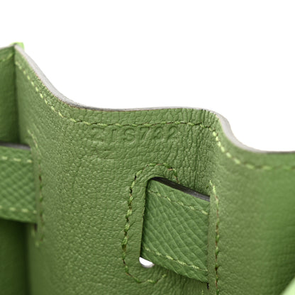 Hermes Epsom Kelly Sellier 28 Vert Criquet 7 of 11