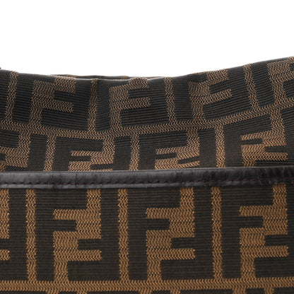 Fendi Zucca Cuoio Lucido Chef Crossbody Bag Tobacco Moro 8 of 10