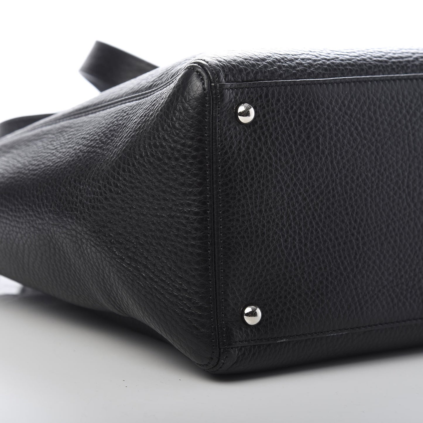 Deerskin Cerf Executive Shopper Tote Black