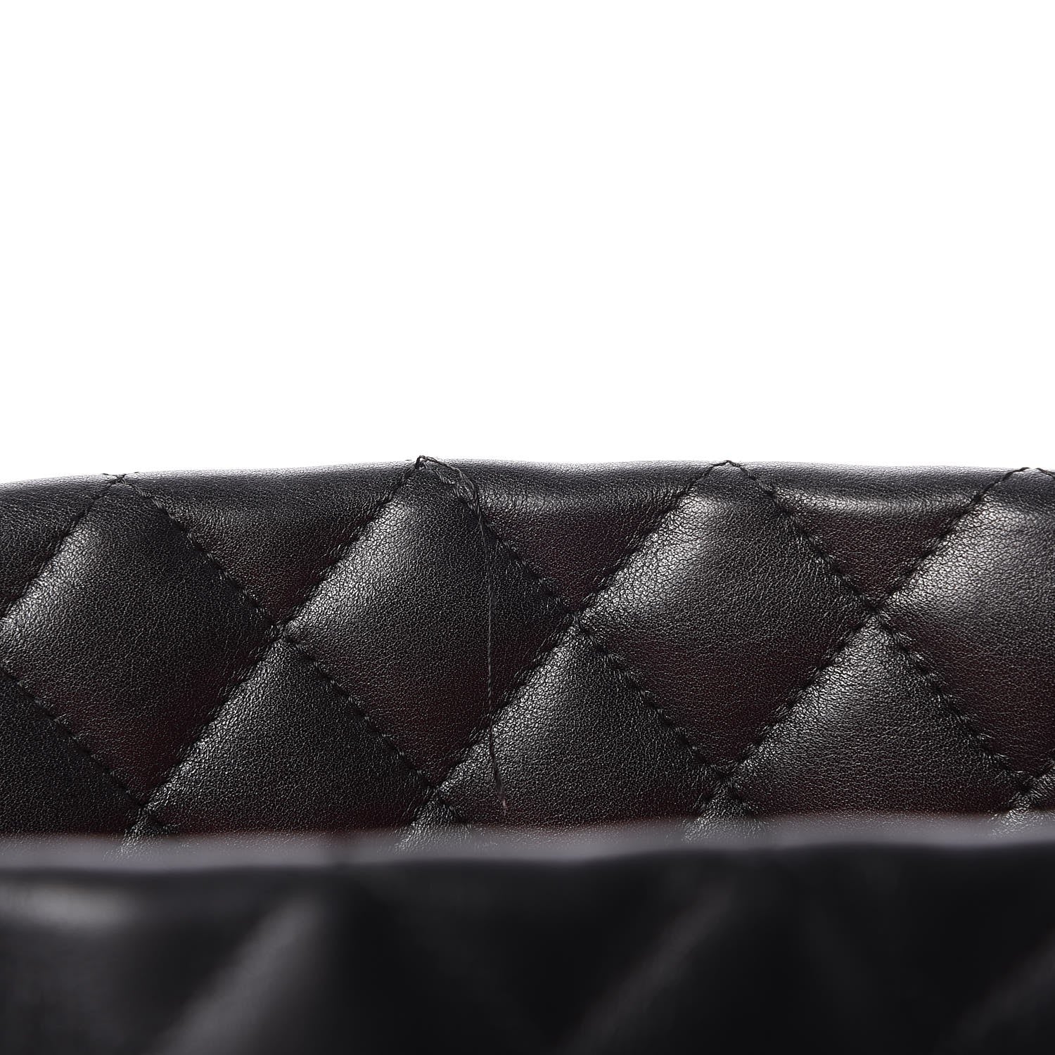 Chanel Calfskin Quilted Large Cambon Tote Black White 7 of 8