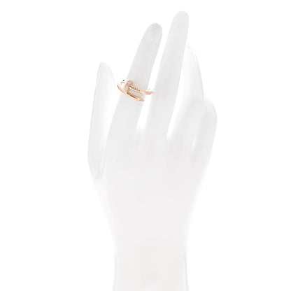 Cartier 18K Pink Gold Diamond Juste Un Clou Ring 52 6 2 of 5